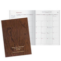 Docket Woodgrain Deluxe Monthly Planner